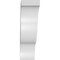 Ekena Millwork 5-in. W x 14-in. D x 18-in. H Funston Architectural Grade PVC Knee Brace BRCP05X14X18FST - alternate 6